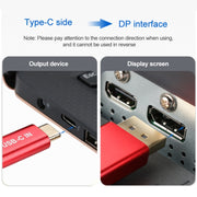 Cavo adattatore HD USB-C/Type-C maschio a DisplayPort maschio 4K 60Hz