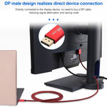 Cavo adattatore USB-C maschio a DisplayPort maschio 4K 60Hz 1,8m