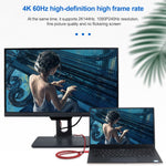 Cavo adattatore USB-C maschio a DisplayPort maschio 4K 60Hz 1,8m