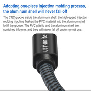 Cavo intrecciato in nylon intrecciato con testa placcata oro ULT-unite da HDMI maschio a micro HDMI maschio, lunghezza cavo: 3 m, 3m