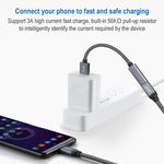 Cavo prolunga USB 3.0 maschio a USB-C femmina 12cm