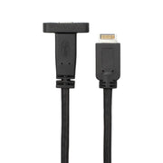 Cavo con deflettore posteriore da USB 3.1 tipo E a USB-C / tipo C