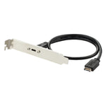Cavo con deflettore posteriore da USB 3.1 tipo E a USB-C / tipo C