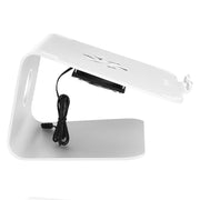 SOPI ZJ-001 Supporto di raffreddamento in alluminio stile classico con ventola fredda per laptop, adatto per Mac Air, Mac Pro, iPad e altri laptop, Classic Style with Cool Fan