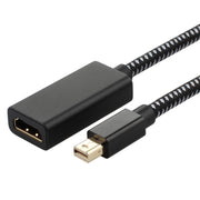 Cavo adattatore in rete intrecciata in filato PP Mini DP a 1080P HD HDMI