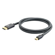 Mini160; cavo adattatore intrecciato DP maschio a DisplayPort 1.4 maschio HD 8K, lunghezza cavo: 2 m