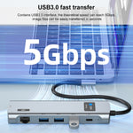 Adattatore HUB USB-C 12 in 1 docking station Z261