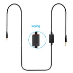 ZS0179 Cavo audio per cuffie da gioco per Logitech ASTRO A10 A40, PS4, Lunghezza cavo: 2 m
