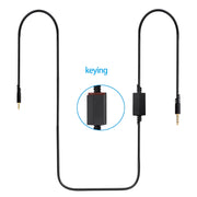 ZS0179 Cavo audio per cuffie da gioco per Logitech ASTRO A10 A40, PS4, Lunghezza cavo: 2 m
