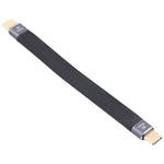 Cavo ricarica rapida USB-C doppio 10 Gbps 3A 14 cm