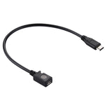 Adattatore USB-C 3.0 maschio a micro USB femmina 29 cm