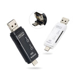 Lettore schede memoria 5 in 1 USB-C Type-C compatto