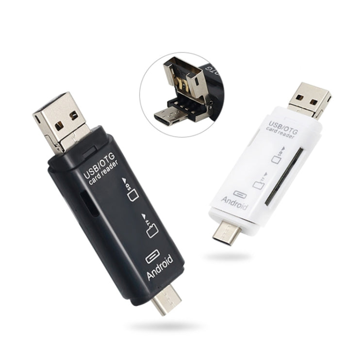 Lettore schede memoria 5 in 1 USB-C Type-C compatto