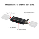 Lettore schede memoria 5 in 1 USB-C Type-C compatto
