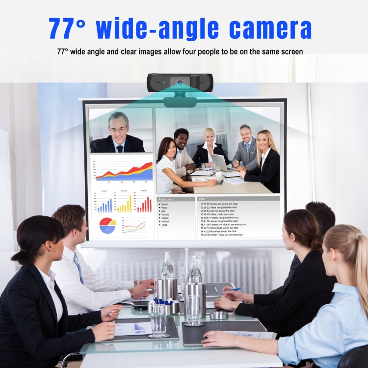HA501 USB 5M 2.5K Ruota 360 8203;8203;Gradi Fotocamera con messa a fuoco automatica con microfono