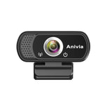 Telecamera W5 HD 1080P USB con fuoco fisso e microfono, W5