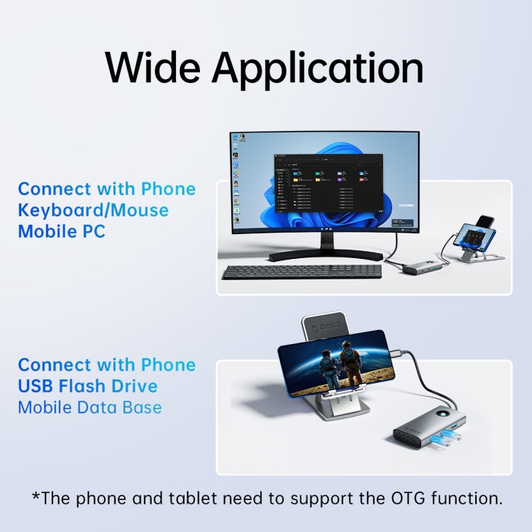 Docking station USB-C 5 in 1 ORICO PW11-5P 5 Gbps