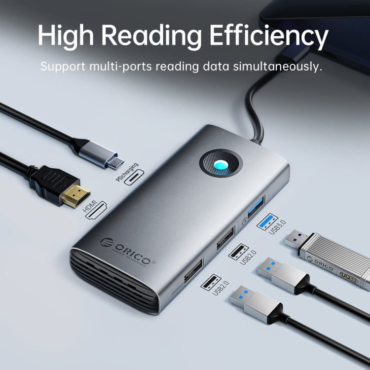 Docking station USB-C 5 in 1 ORICO PW11-5P 5 Gbps