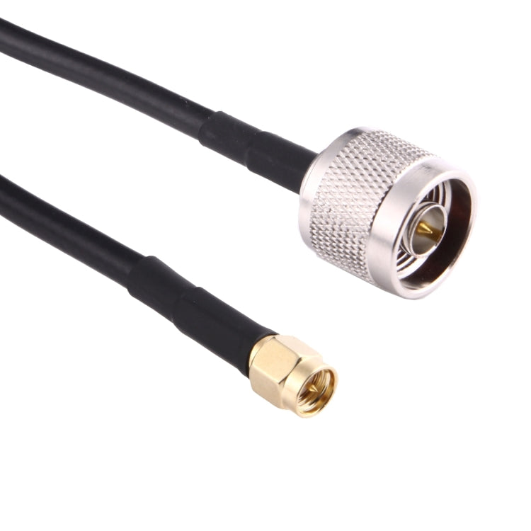 Cavo jumper coassiale RF prolunga antenna SMA maschio a N maschio da 15 m, 15m SMA Male to N Male