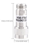 Attenuatore di guadagno di frequenza DC-13GHz da 5 W 20 dBi N femmina a N maschio, 20dBi