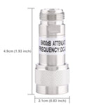 Attenuatore di guadagno di frequenza DC-13GHz da 5 W 30 dBi N femmina a N maschio, 30dBi