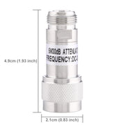 Attenuatore di guadagno di frequenza DC-13GHz da 5 W 30 dBi N femmina a N maschio, 30dBi