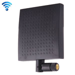 Antenna WiFi a pannello con connettore maschio SMA 12dBi da 2,4 GHz, 2.4GHz Black