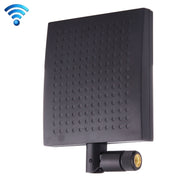 Antenna WiFi a pannello con connettore maschio SMA 12dBi da 2,4 GHz, 2.4GHz Black