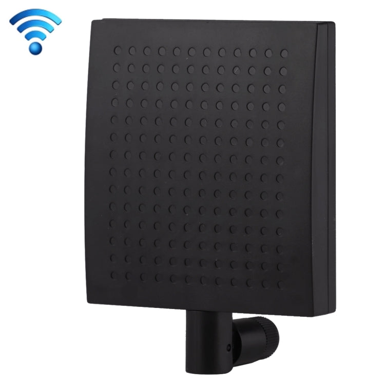 Antenna WiFi da pannello con connettore maschio SMA 12dBi da 5,8 GHz, 5.8GHz Black