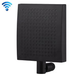 Antenna WiFi da pannello con connettore maschio SMA 12dBi da 5,8 GHz, 5.8GHz Black