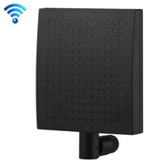 Antenna WiFi da pannello con connettore maschio SMA 12dBi da 5,8 GHz, 5.8GHz Black