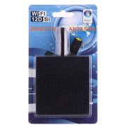 Antenna WiFi da pannello con connettore maschio SMA 12dBi da 5,8 GHz, 5.8GHz Black
