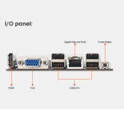Configurazione del sistema BTC-D37 Scheda madre mineraria professionale