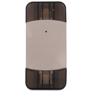 Lettore di schede OTG 4 in 1 8 pin + USB-C / Type-C maschio a USB 3.0 + USB femmina