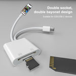 Adattatore USB-C a scheda SD e TF NK-101Y ST Pro