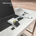 Adattatore USB-C a scheda SD e TF NK-101Y ST Pro