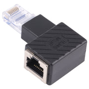 Adattatore di estensione da 90 gradi convertitore RJ45 maschio-femmina per cavo di rete Ethernet LAN Cat5 Cat6, 90 Degrees Right