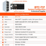 Configurazione del sistema BTC-T37 Scheda madre mineraria professionale, System Configuration