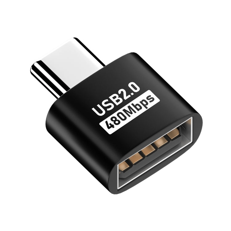 Adattatore USB 2.0 femmina a maschio di tipo C, USB 2.0 Female to Type-C Male