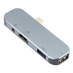 Adattatore USB-C 5 in 1 con HDMI 4K e ricarica PD