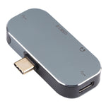 Adattatore 4 in 1 USB-C con AUX 3,5 mm e USB 3.0