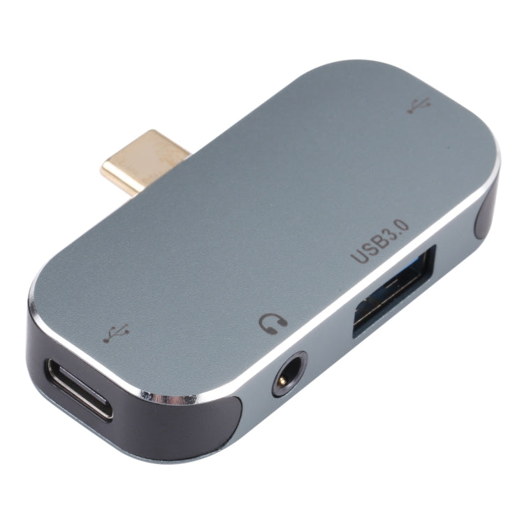 Adattatore 4 in 1 USB-C con AUX 3,5 mm e USB 3.0