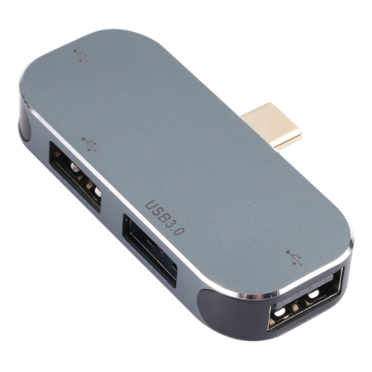 Adattatore 4 in 1 USB-C maschio a USB-C + USB 3.0 doppio