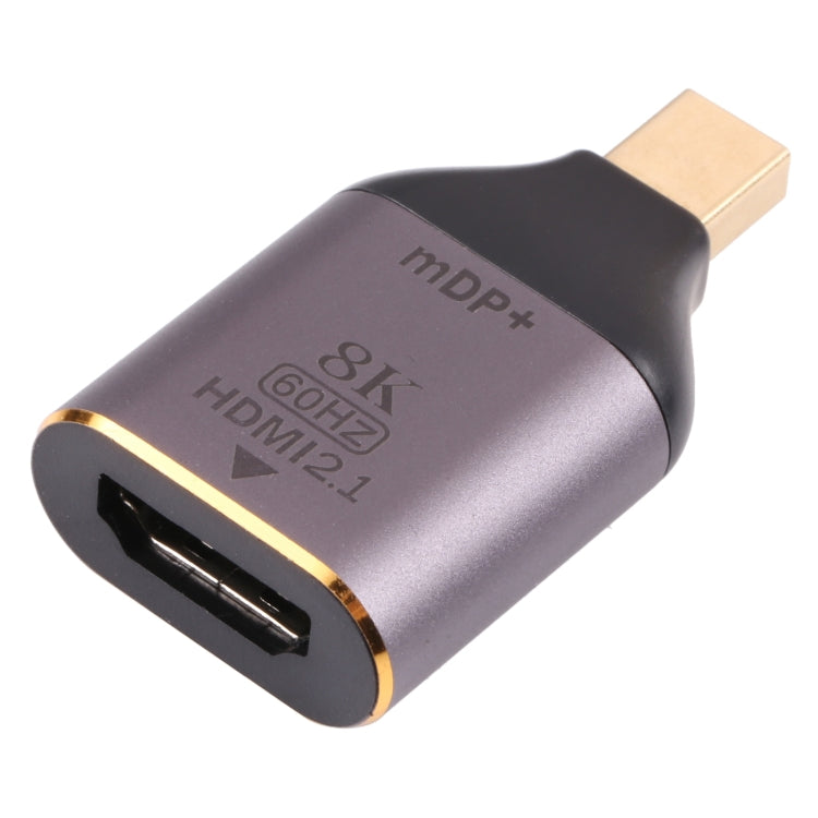 Adattatore HDMI 2.1 femmina a Mini DP maschio 8K 60Hz, Mini DP Male
