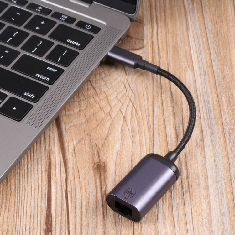 Cavo adattatore USB-C maschio a RJ45 femmina 10,5 cm