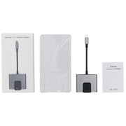 Adattatore 3 in 1 per iPhone con RJ45 e audio