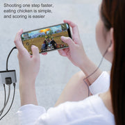 Adattatore 3 in 1 per iPhone con RJ45 e audio