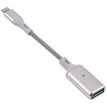 Adattatore OTG 8 pin a USB per fotocamera iOS