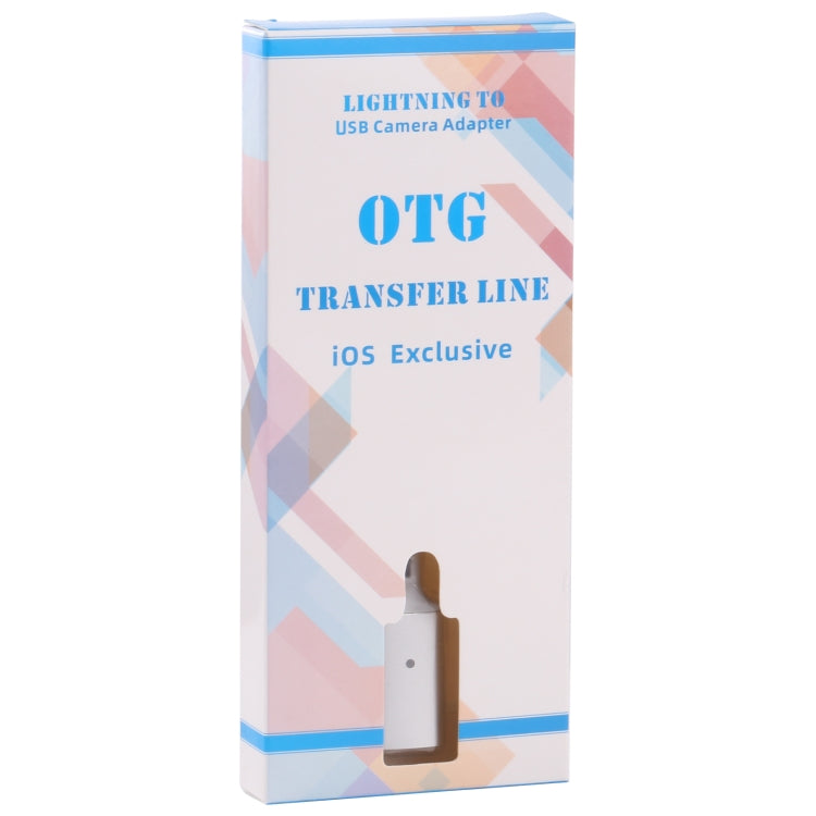 Adattatore per fotocamera OTG da 8 pin maschio a USB femmina, compatibile con IOS 13 o versioni successive