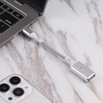 Adattatore OTG 8 pin a USB per fotocamera iOS